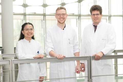 Ngoc Khanh Tran, PhD-Studentin, PD Dr. Niklas Klümper und Prof. Michael Hölzel (bei Universitätsklinikum Bonn) und mit PD Dr. Eckstein haben untersucht, wie Patient/-innen besser behandelt werden könnten.
