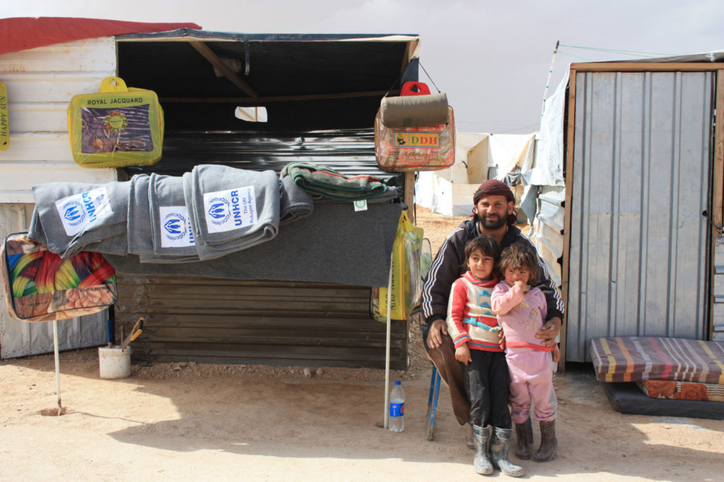 Im Zaatari-Camp hat sich eine rege Händlerszene etabliert. (Bild: Petra Bendel)