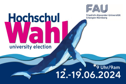 Hochschulwahl an der Friedrich-Alexander-Universität Erlangen-Nürnberg 2024