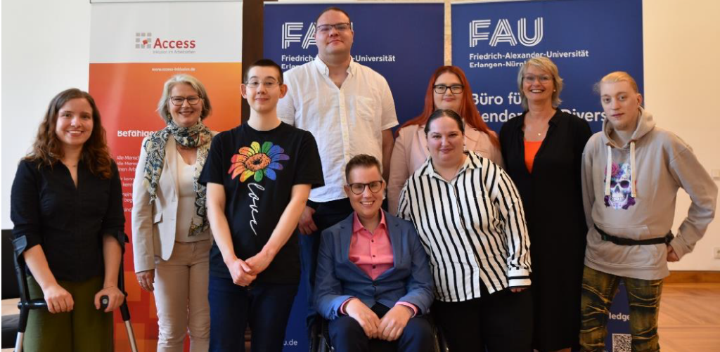 Gruppenfoto des Teams von Inklusive Bildung Bayern