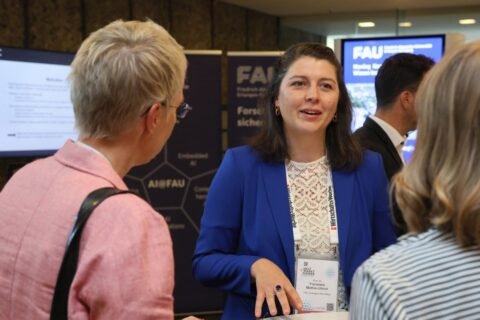 Prof. Dr. Franziska Mathis-Ullrich Expertin für Robotik und Professorin – FAU Erlangen- Nürnberg (Foto: Kurt Fuchs/FAU)