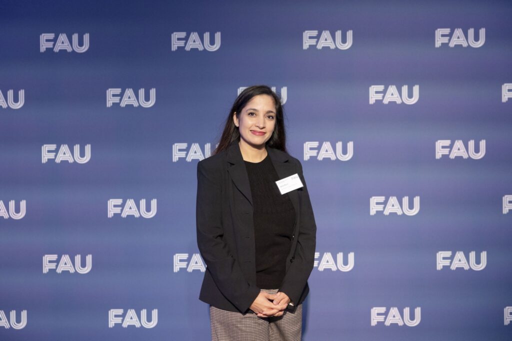 FAU Award winner Aisha Munir