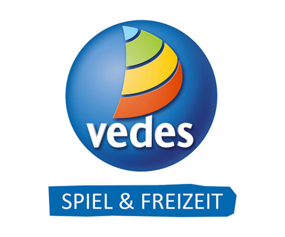 vedes - Spiel und Freizeit, Firmenlogo